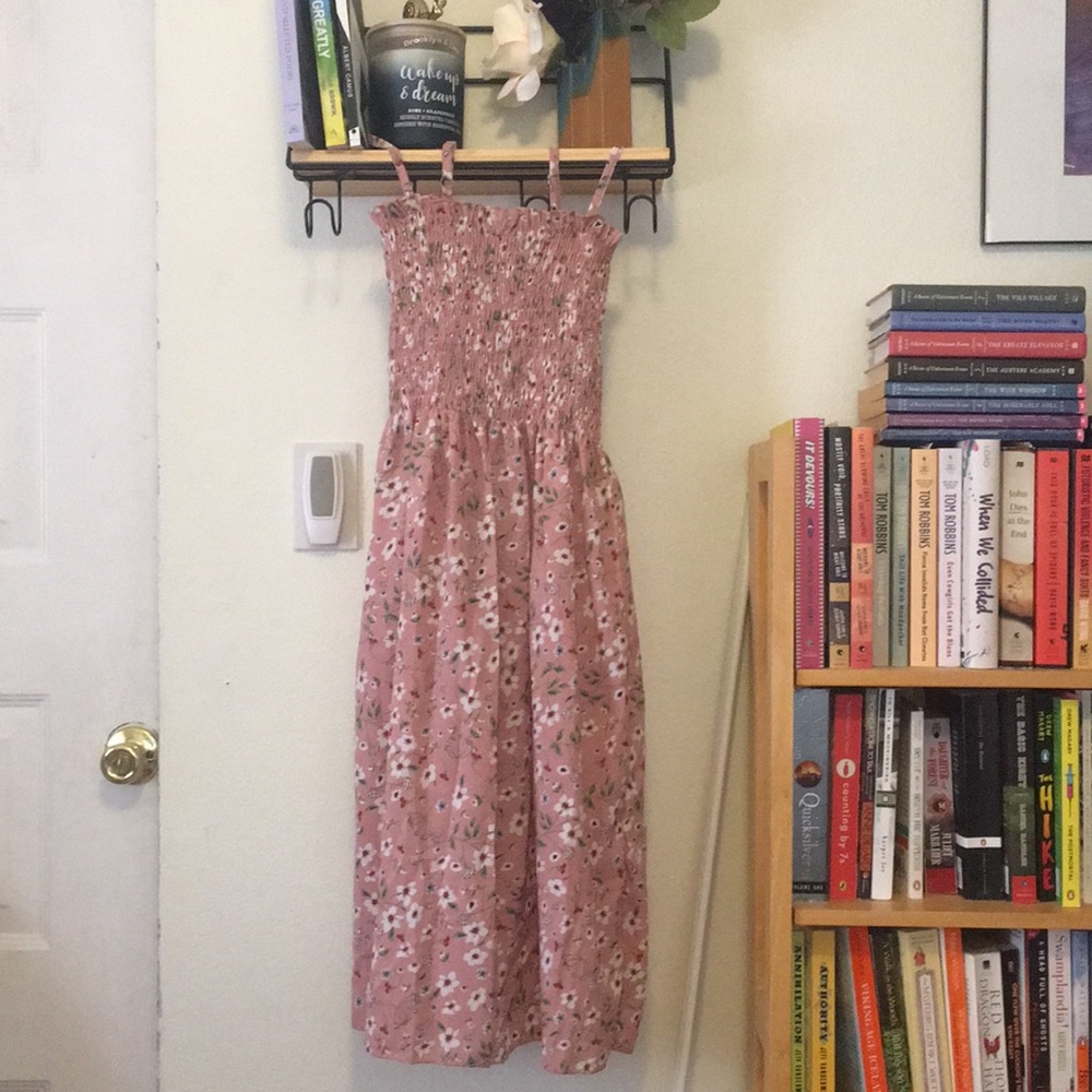 Cute Floral Summer Midi-Dress 🌺